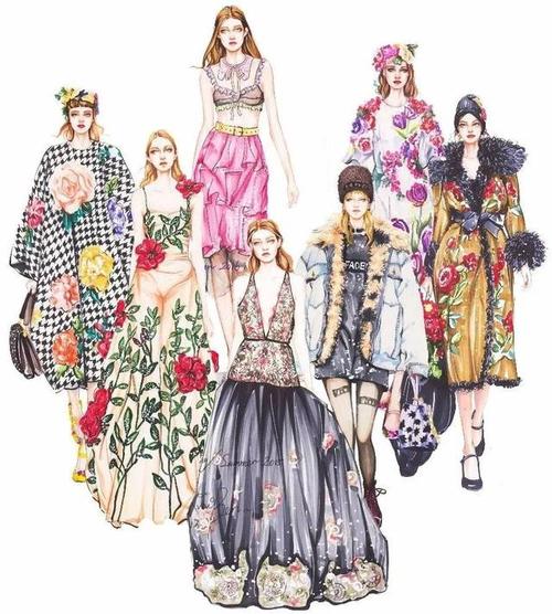 野生國(guó)際暑期課 馬克筆手繪服裝效果圖綜合技法精英課程火熱預(yù)約報(bào)名中