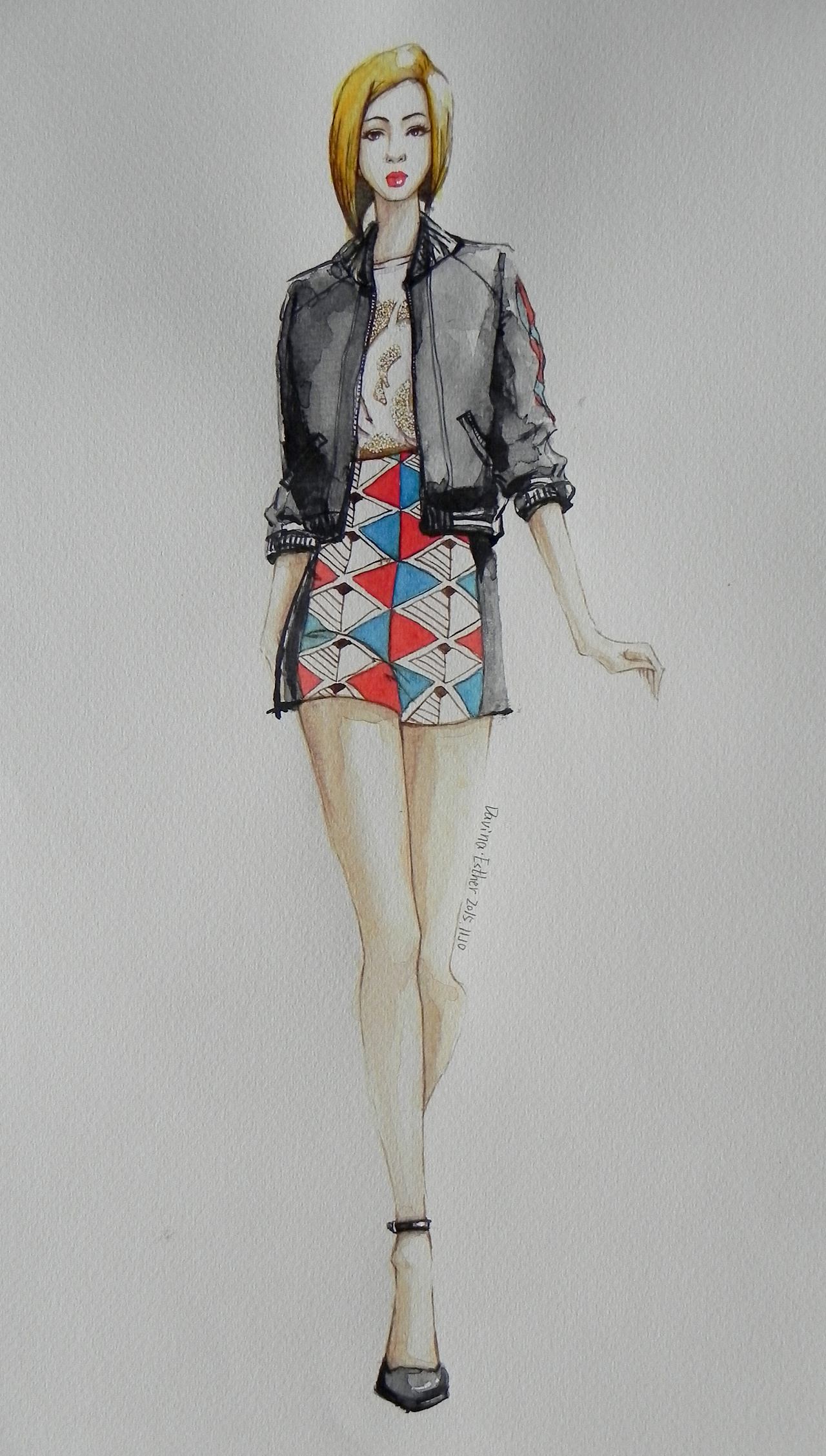 創(chuàng)意設計之路 回顧之前的服裝設計圖